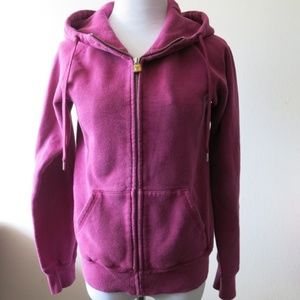 Aritzia TNA Full Zip Cotton Blend Hoodie Sz Small